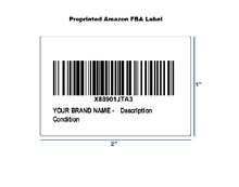 Load image into Gallery viewer, 2x1 Amazon FBA FNSKU Label Canada BuyLabel