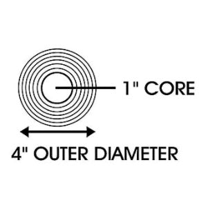 4 Inch Roll Diameter Label