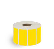 Load image into Gallery viewer, 3&quot; X 1.5&quot; Yellow Direct Thermal Labels, 12 Rolls, 20,400 Labels, 1&quot; Core, 4&quot; OD

