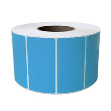 Load image into Gallery viewer, 4&quot; X 2&quot; Blue Coloured Labels by BuyLabel.ca Canada
