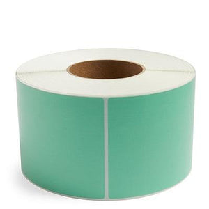 4" X 6" Thermal Transfer Green Barcode Shipping Labels by BuyLabel.ca Canada