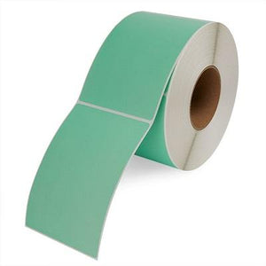 4" X 6" Thermal Transfer Green Barcode Shipping Labels by BuyLabel.ca Canada