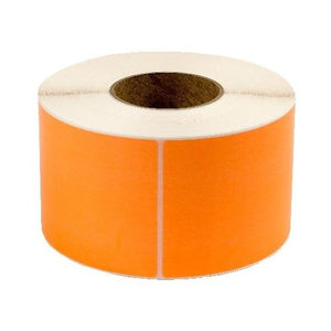 4" X 6" Thermal Transfer Orange Barcode Shipping Labels by BuyLabel.ca Canada
