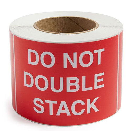 DO NOT DOUBLE STACK LABEL CANADIAN MANUFACTURER 