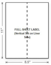 Load image into Gallery viewer, 8.5&quot; x 11&quot; Laser Sheet label BuyLabel.ca Canada
